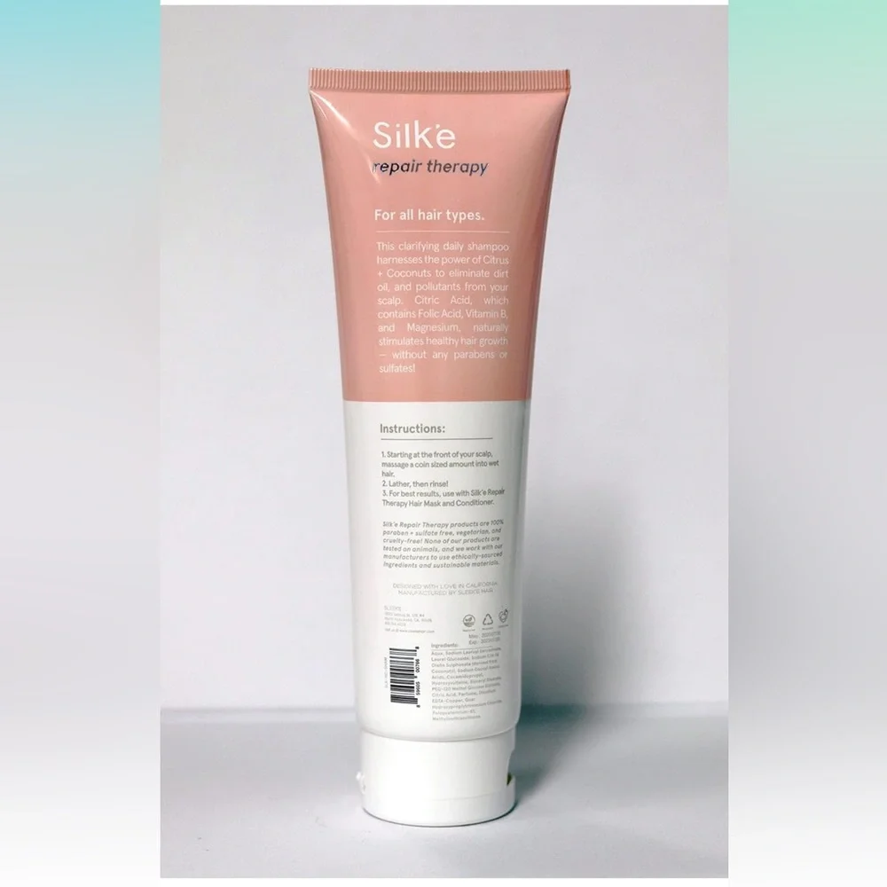 SLEEK'E Silk’e Repair Shampoo 6oz BRAND NEW/SEALED